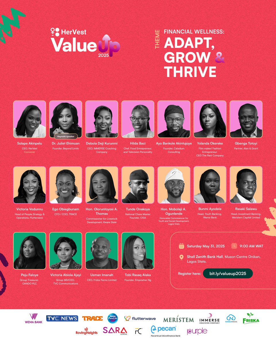 Hervestng's tweet photo. From Connections to Conversations: Let's Do It Again
We look back at the laughter & real talk shared during our last #ValueUp & it reminded us just how powerful it’s when great minds gather.
Tomorrow, we're ready to take it further.
#ValueUp2025 is where you need to be tomorrow https://t.co/7NpIuizICf