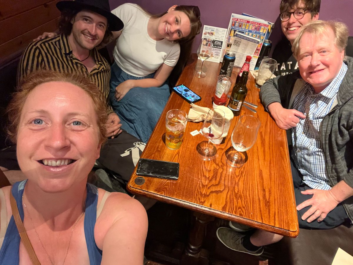 The night before @HeverFestival and we’re chilling in East Grinstead, ready and raring! Come see us tomorrow! rainorshine.co.uk