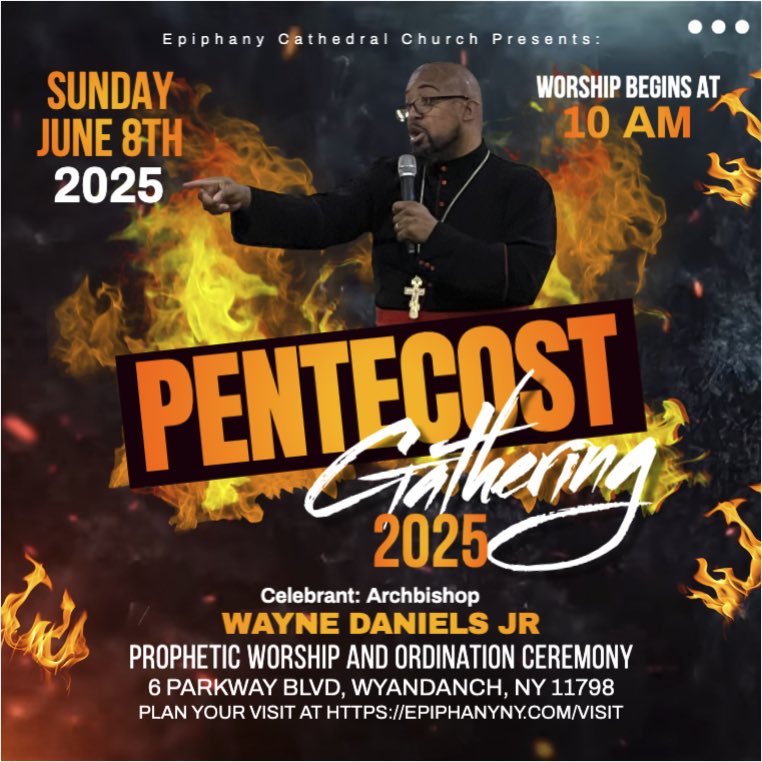 Archbishop Wayne Daniels Jr. (@facingeastmin) on Twitter photo 