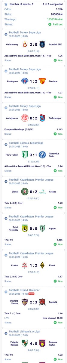 CONGRATULATIONS TELEGRAM MEMBERS WE DONE COLLECT FROM THEIR HAND 👏👏👏👏 

1.3M IN MY BAG 💰💰💰

JOIN US
👇👇
t.me/komboanalysisa…