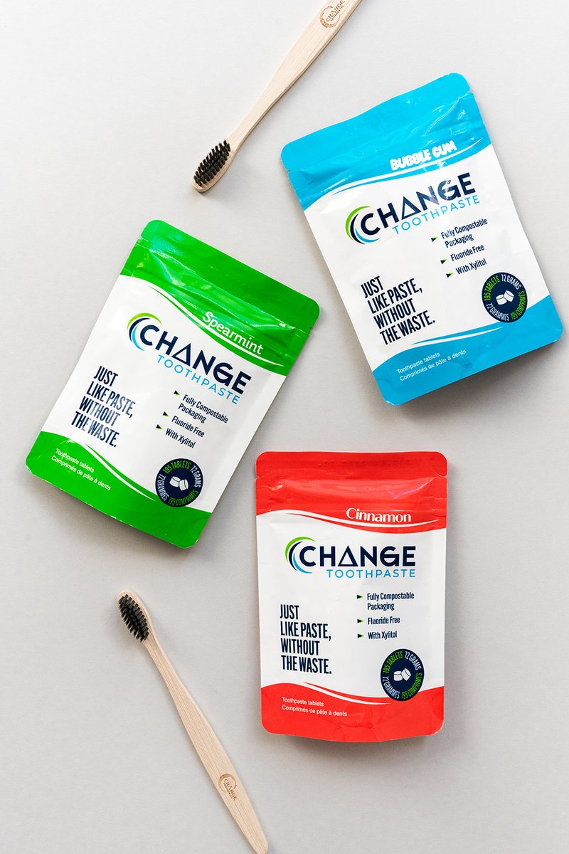ChangeToothpas1's tweet photo. Making sustainable choices to better yourself AND the planet doesn’t mean that you have to sacrifice quality!

🪥Our tablets are just like paste, without the waste—helping your teeth feel naturally clean, fresh, and prepared for anything that your day has in store. https://t.co/SlO4MfOpfl