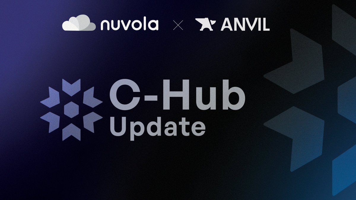 NuvolaDigital's tweet photo. C-Hub is approaching a major milestone.

We’re in the final stages of registering it as a U.S. entity, with ownership equally shared between Nuvola and Anvil.

This step strengthens the foundation as we move toward unlocking a multi-billion dollar opportunity in unclaimed loyalty points. C-Hub is positioned to transform that untapped value into real world utility.

We’re currently finalizing the C-Hub demo and look forward to sharing what we’ve been building with the community.����