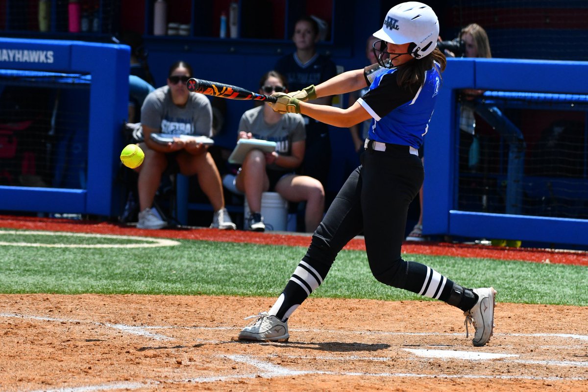 With this swing in the state semifinal game <a href="/Olivia_Koch_09/">Olivia Koch</a> etches her name in the record books as the WRHS single season leader in triples with 11!!!