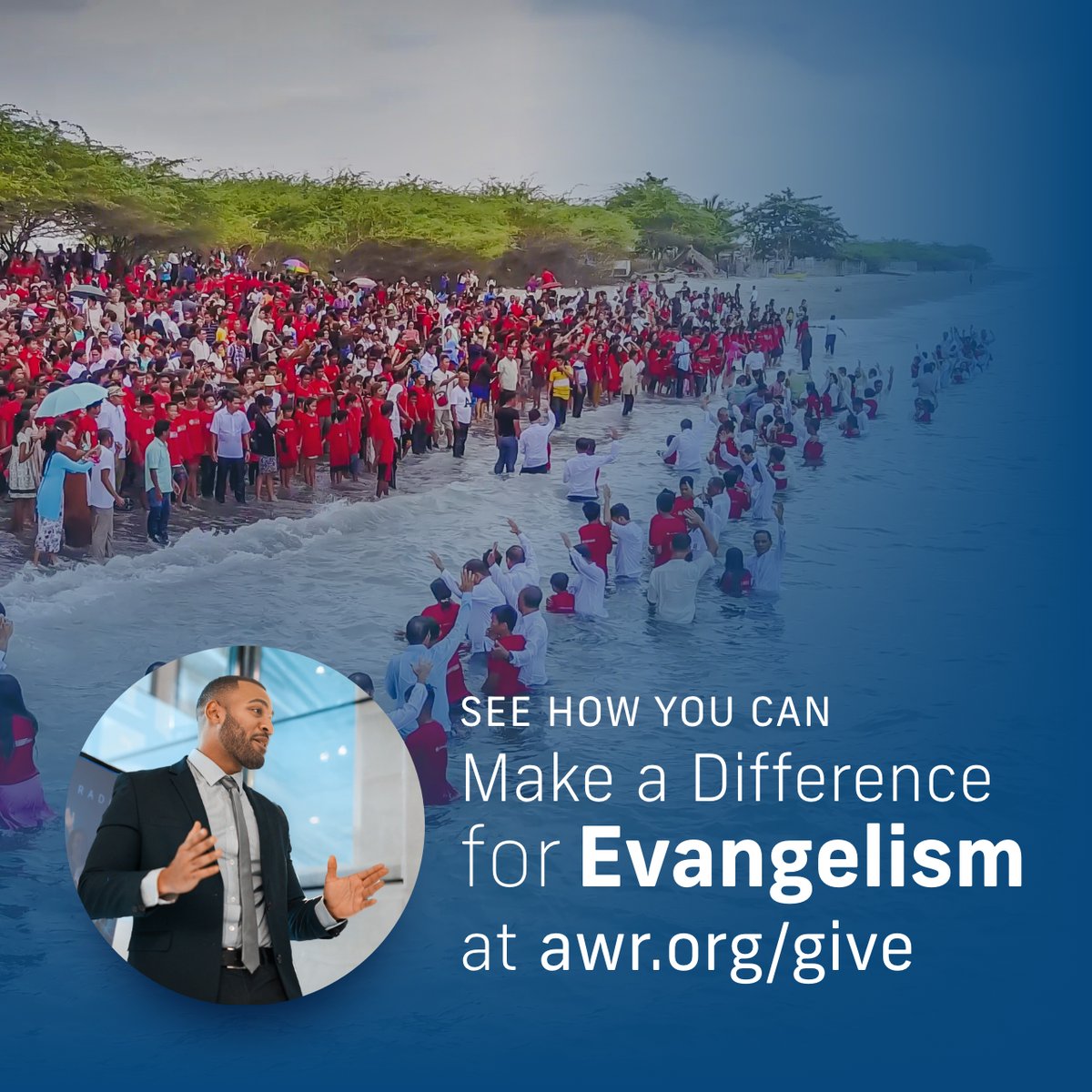 Evangelism is at the heart of what Adventist World Radio does. In 2025, major evangelistic events will take place in Bogota, Colombia and Chiapas, Mexico, in addition to other smaller events around the world. By giving to this category, you will be providing Bibles to people