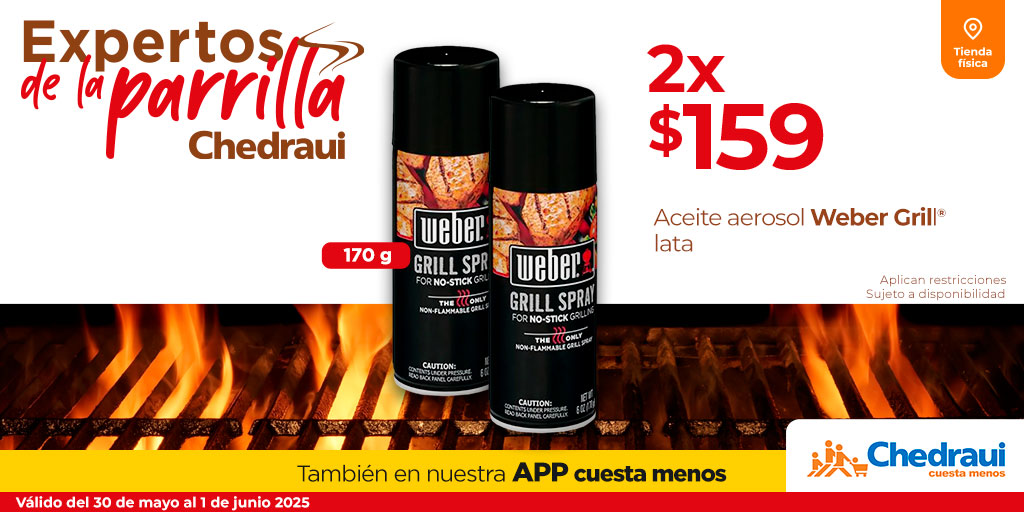 Todo lo que necesitas para armar el asado 🔥, de principio a fin, en Chedraui Cuesta Menos. Visita:​ bit.ly/3Ft3FEf