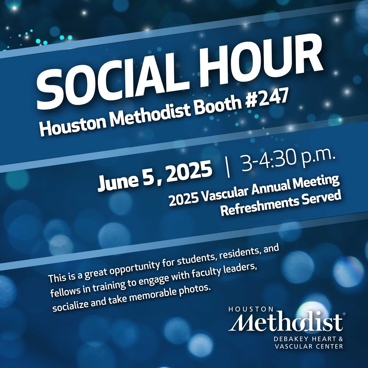 DeBakey CV Education - World Class CV Training (@debakeycvedu) on Twitter photo Join us at the Houston Methodist exhibit booth #247 during the VAM Conference on June 5-6, 2025, in the heart of New Orleans, Louisiana. See you there! <a href="/AlanLumsdenMD/">Alan Lumsden, MD, CV Chairman/Director</a> #VAM2025 #DeBakeyCVEducation #HoustonMethodist Join us at the Houston Methodist exhibit booth #247 during the VAM Conference on June 5-6, 2025, in the heart of New Orleans, Louisiana. See you there! <a href="/AlanLumsdenMD/">Alan Lumsden, MD, CV Chairman/Director</a> #VAM2025 #DeBakeyCVEducation #HoustonMethodist