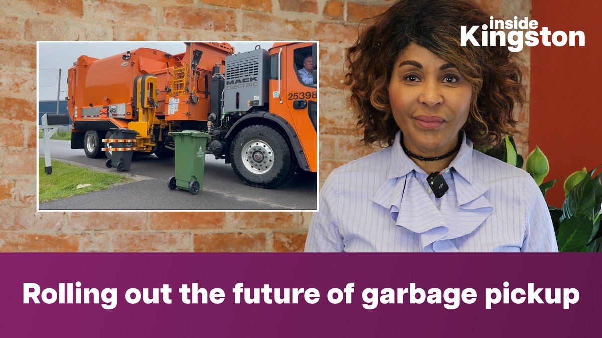 🔴📹 Watch now: youtu.be/II7M_Q3xC9E?fe…

In today's Inside Kingston we talk about the upcoming changes to garbage pick-up, the winners of the rural community program fund, the neighbourhood activation fund, a preview of the upcoming city council meeting, and cycling week.