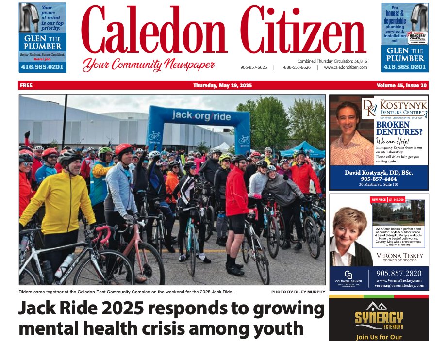 🚴💙 We are so grateful to <a href="/caledon_citizen/">Caledon Citizen</a> for supporting youth mental health with this incredible front-page feature on #JackRide! Check out the full story here:
caledoncitizen.com/jack-ride-2025…