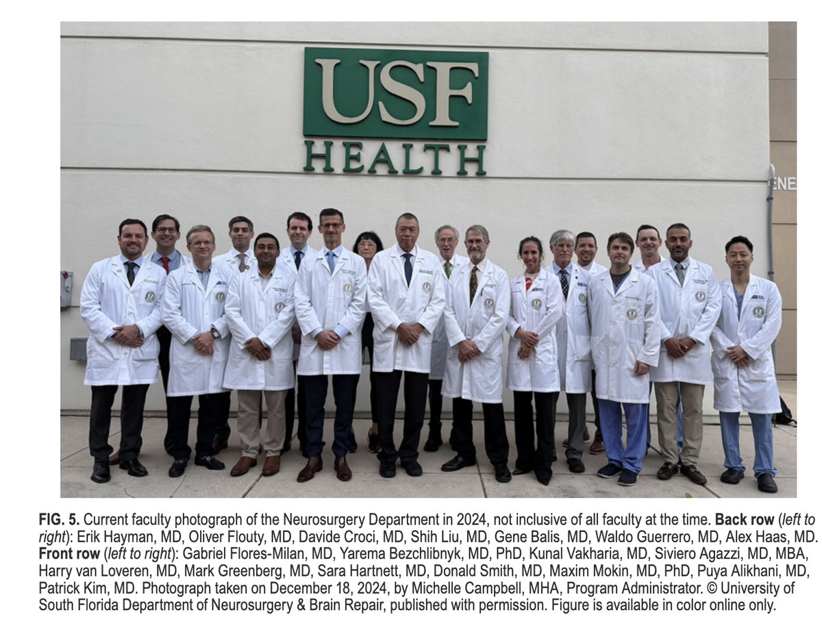 #OnlineFirst: The origins of neurosurgery at the University of South Florida in Tampa Bay. 

thejns.org/view/journals/….
