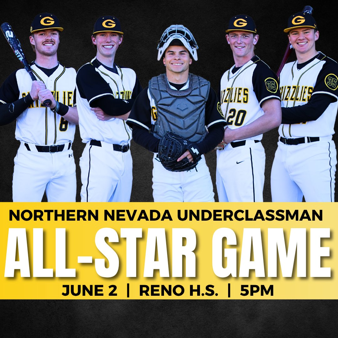 Join us for the 2025 Northern Nevada Underclassman All-Star Game on Monday, June 2nd at Reno High School. 
Game starts at 5pm and admission is $10 per person or $5 for senior citizens. 
Featuring the following Galena Athletes:
@logangreen240
@nathan_cordell29
@jaydenquintero_