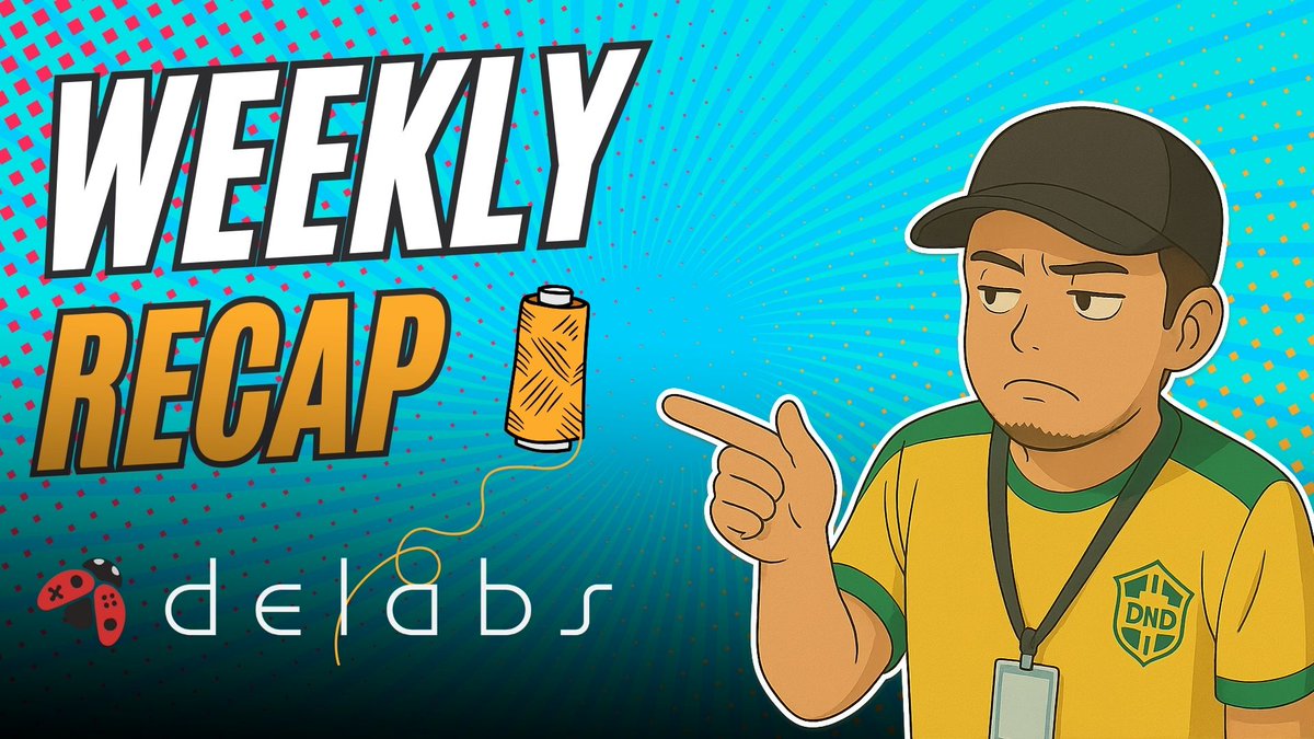 🧵 <a href="/delabsOfficial/">Delabs Games🐞</a> | Weekly Recap 🐞

Don't miss out: early adopters get the most value. The Delabs ecosystem is now leaner and stronger.

It’s already happening and rollup ↓