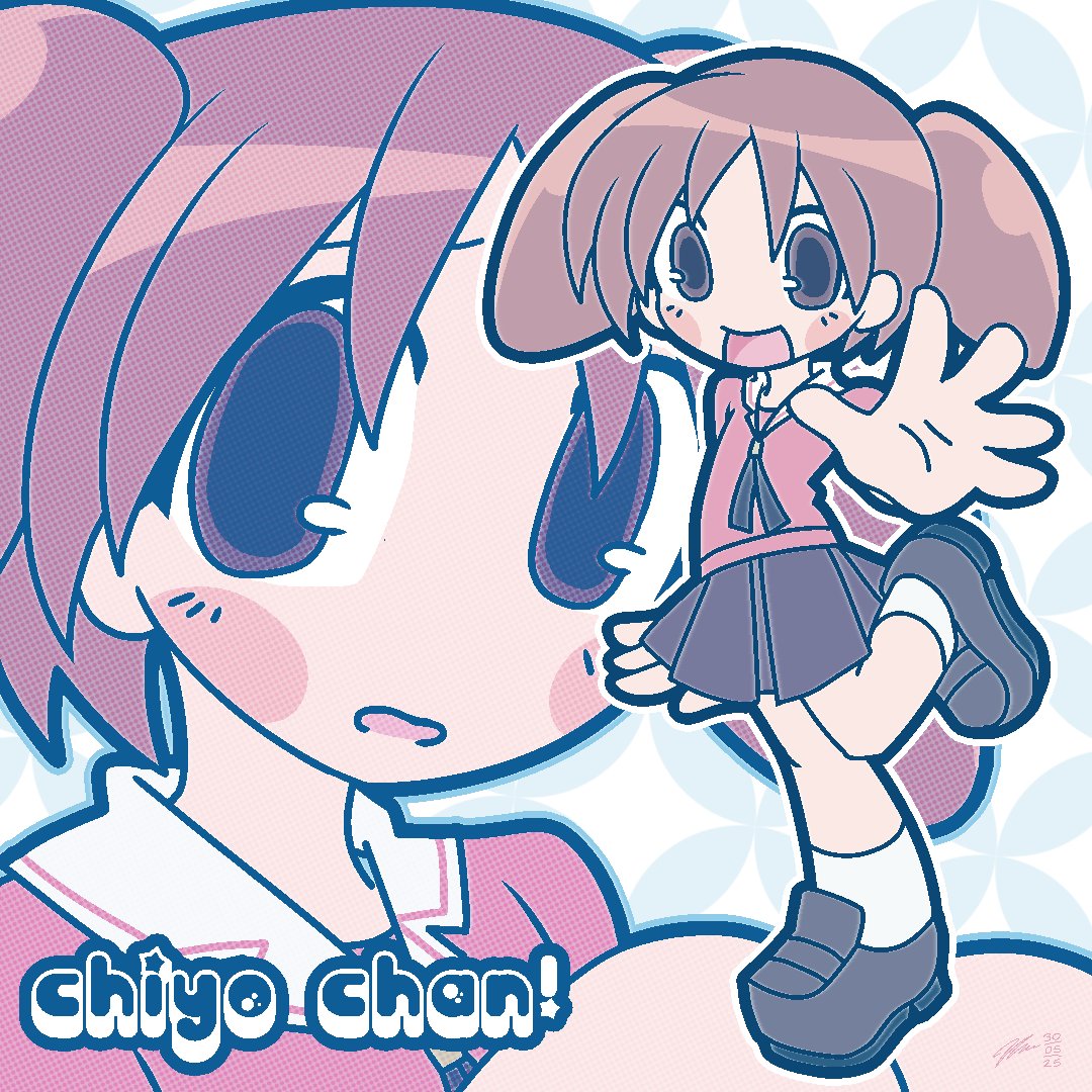 chiyo chan!
#あずまんが大王　#azumangadaioh #chiyo