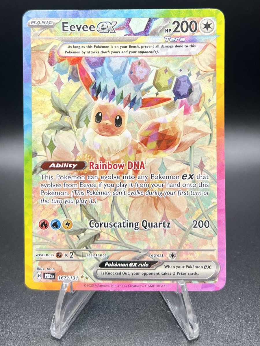 Today I didn’t hit on either Target or Best Buy drops, Best Buy canceled my DR ETB order, Amazon canceled my DR ETB order last night, and today my PC DR ETB came ripped. Was feeling pretty shitty, but I decided to open my 2 Priz BB that I got last week and by some miracle, my day