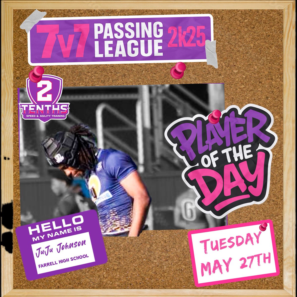 2Tenths Speed & Agility (@210ths) on Twitter photo 2Tenths 7v7 Passing League Player of Day “Tuesday “ <a href="/JujuJohnson0/">Juju Johnson</a>. <a href="/farrellfootball/">Farrellfootball pa/ Head coach 7249310768</a>. <a href="/7Twice/">Cøåċħ B¥røn’s $0.02</a>. <a href="/Alonzo_Mitchell/">A.Mitch</a> <a href="/WPIAL_Insider/">WPIAL Insider</a>. <a href="/PA_TodaySports/">PA Today</a>. <a href="/wpialsportsnews/">WPIAL Sportsmen</a> <a href="/Cover3_ATH/">Cover Three Athletics</a>. 2Tenths 7v7 Passing League Player of Day “Tuesday “ <a href="/JujuJohnson0/">Juju Johnson</a>. <a href="/farrellfootball/">Farrellfootball pa/ Head coach 7249310768</a>. <a href="/7Twice/">Cøåċħ B¥røn’s $0.02</a>. <a href="/Alonzo_Mitchell/">A.Mitch</a> <a href="/WPIAL_Insider/">WPIAL Insider</a>. <a href="/PA_TodaySports/">PA Today</a>. <a href="/wpialsportsnews/">WPIAL Sportsmen</a> <a href="/Cover3_ATH/">Cover Three Athletics</a>.