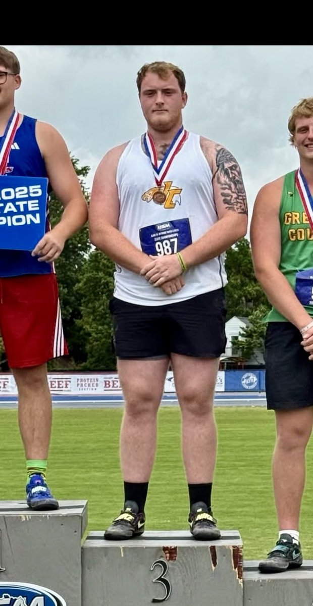 Johnson Central Football (@jcfootball2025) on Twitter photo Congratulations to Isaac <a href="/J_adkins07/">Isaac Adkins</a> for placing 3rd in the 2A State Track and Field Competition in Shot Put
<a href="/CoachJames73/">Coach James</a> <a href="/CoachWoodmanMSU/">Jason Woodman</a> <a href="/NateInSports/">Nate Bryan</a> <a href="/BluegrassRec/">Bluegrass Recruiting</a> <a href="/Coach_Tavita/">Tavita Thompson</a> <a href="/TomLoy247/">Tom Loy</a> <a href="/coachmccoy3/">Scotty McCoy</a> <a href="/Coach_BMcClain/">Coach Bob McClain</a> Congratulations to Isaac <a href="/J_adkins07/">Isaac Adkins</a> for placing 3rd in the 2A State Track and Field Competition in Shot Put
<a href="/CoachJames73/">Coach James</a> <a href="/CoachWoodmanMSU/">Jason Woodman</a> <a href="/NateInSports/">Nate Bryan</a> <a href="/BluegrassRec/">Bluegrass Recruiting</a> <a href="/Coach_Tavita/">Tavita Thompson</a> <a href="/TomLoy247/">Tom Loy</a> <a href="/coachmccoy3/">Scotty McCoy</a> <a href="/Coach_BMcClain/">Coach Bob McClain</a>