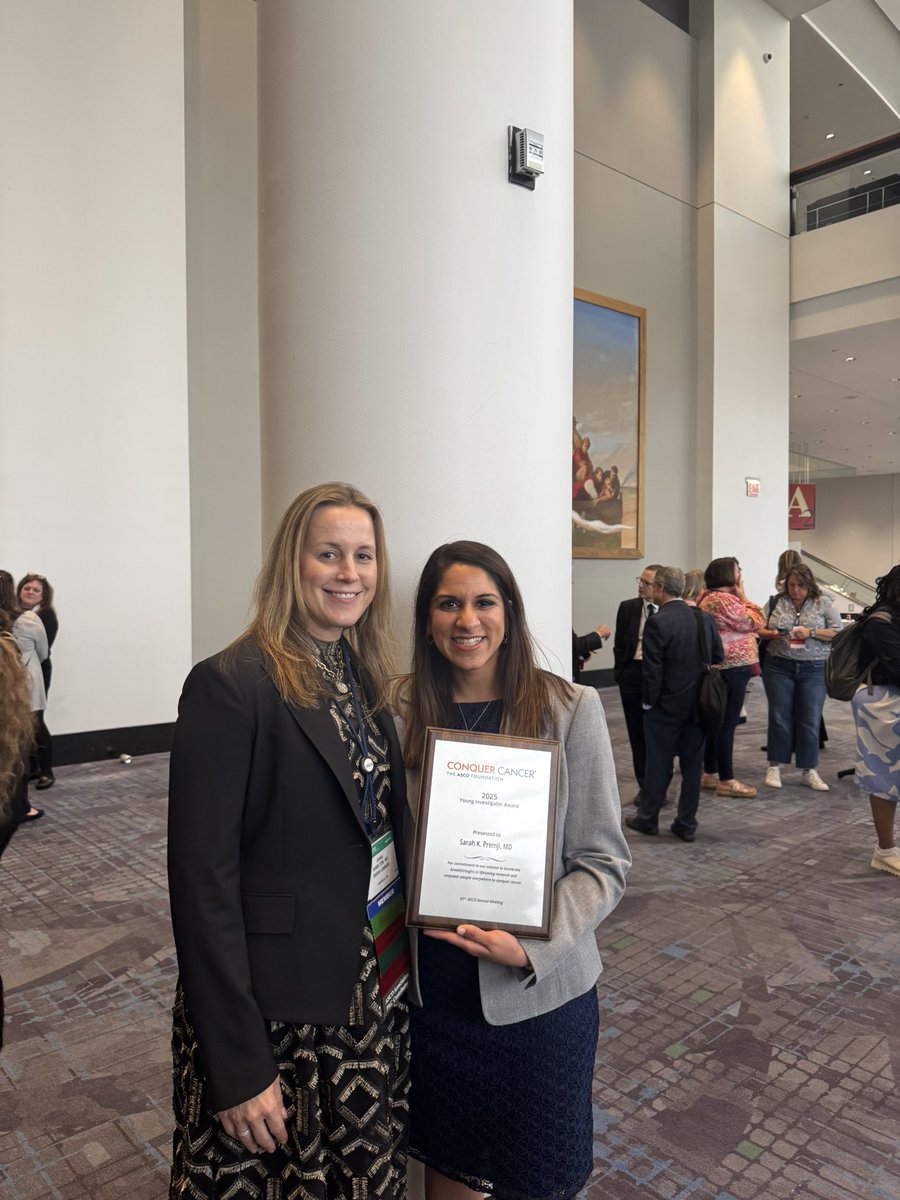 Erika Hamilton, MD (@erikahamilton9) on Twitter photo So proud of this Star 🌟!
You're going to be seeing more of Dr. Sarah Premji #bcsm community!
#ASCO25 <a href="/SPremji7866/">Sarah Premji, MD</a> <a href="/Dee_Anna_Smith/">Dee Anna Smith</a> <a href="/DavidRSpigel/">David R. Spigel, MD, FASCO</a> <a href="/SCRIOncology/">SCRI Oncology Partners</a> <a href="/SarahCannonDocs/">Sarah Cannon Docs</a> So proud of this Star 🌟!
You're going to be seeing more of Dr. Sarah Premji #bcsm community!
#ASCO25 <a href="/SPremji7866/">Sarah Premji, MD</a> <a href="/Dee_Anna_Smith/">Dee Anna Smith</a> <a href="/DavidRSpigel/">David R. Spigel, MD, FASCO</a> <a href="/SCRIOncology/">SCRI Oncology Partners</a> <a href="/SarahCannonDocs/">Sarah Cannon Docs</a>