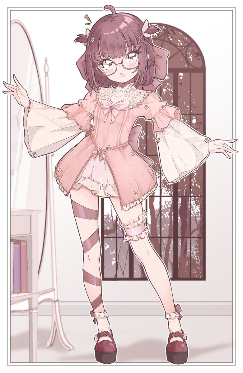 Lando131's tweet image. Thank you so much @pettan_tsuru for completing my Pixiv request, Shondo in the Lady's Dress from Volcano Princess. It looks so cute on her!
Hopefully Fallenshadown won't be upset with her for borrowing her clothes.
#sliceofshadow