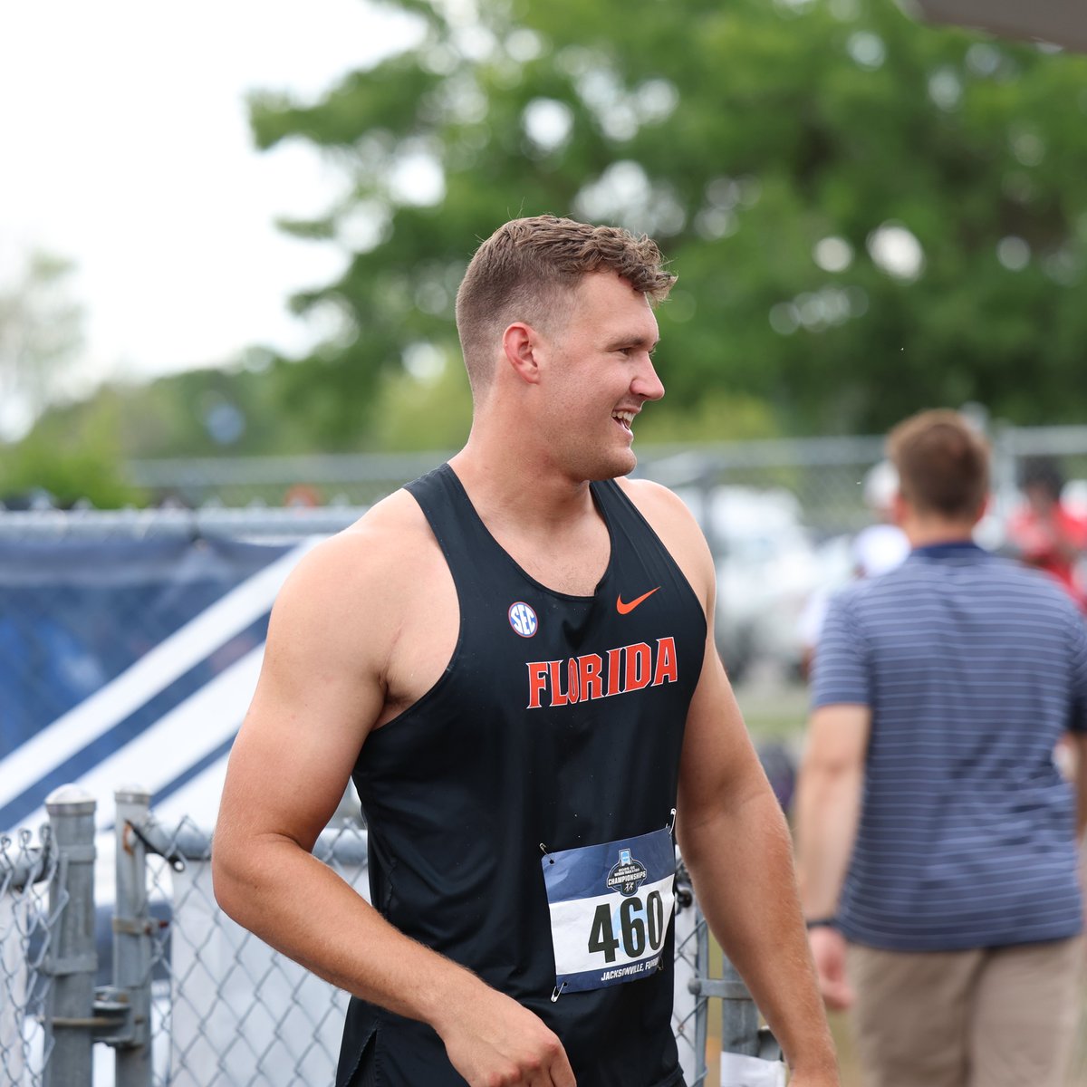 The 3x All-American in the Discus is headed back to Oregon!🥏

58.05m [190' 5"] on his final attempt boosts him into eighth place and punches his ticket!

#GoGators 🐊