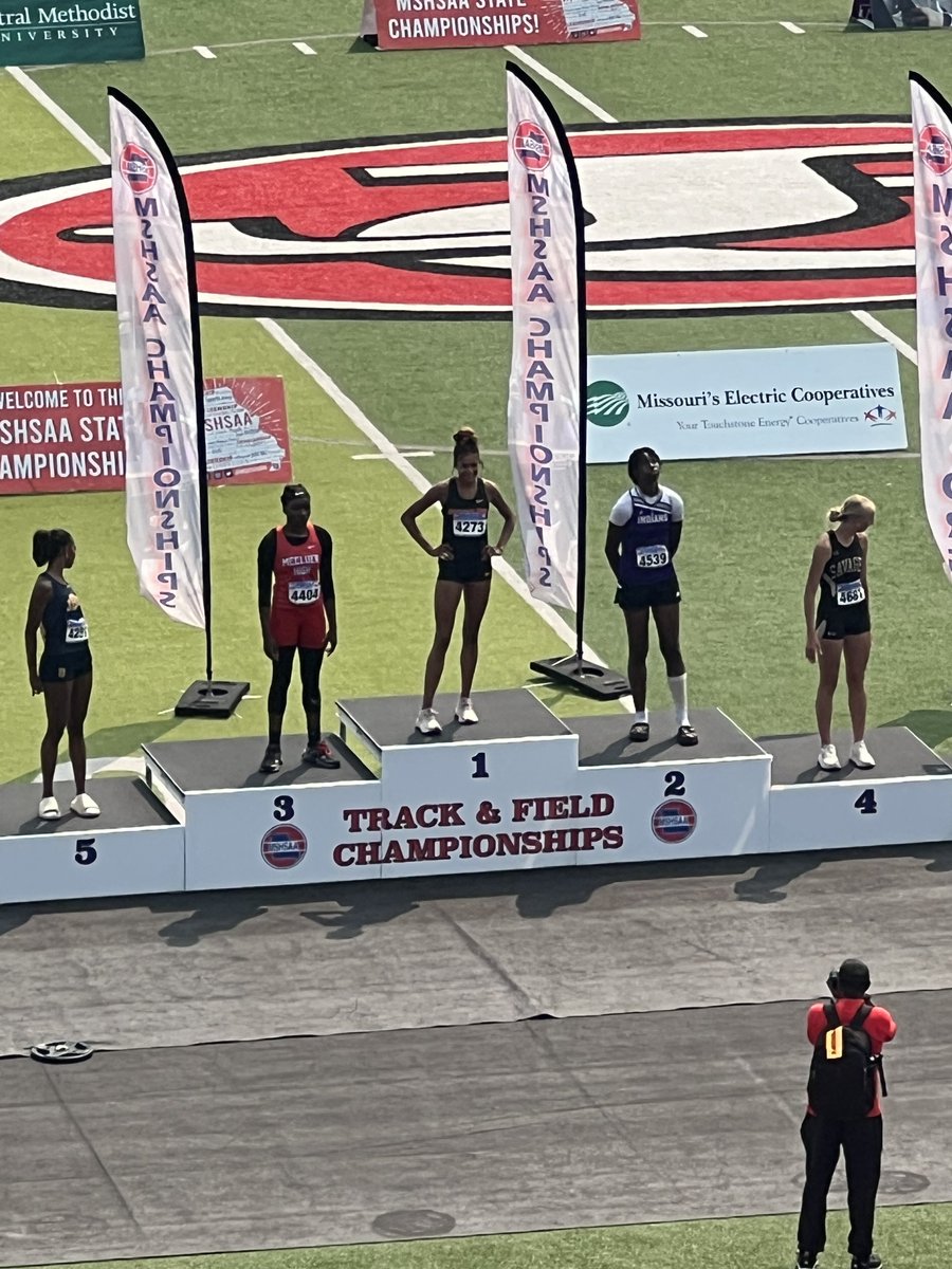 Bailey Hensgens clears 1.74m to win the high jump. 💪💪