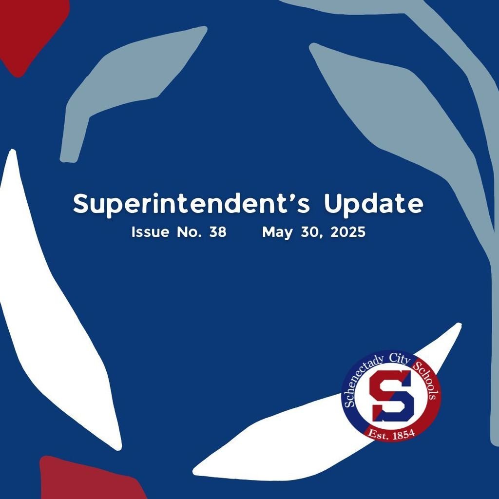 Please click on the link to open Superintendent Cotto's update for the week ending May 30.
schenectadyschools.org/o/scsd/page/di…

Have a great weekend.
