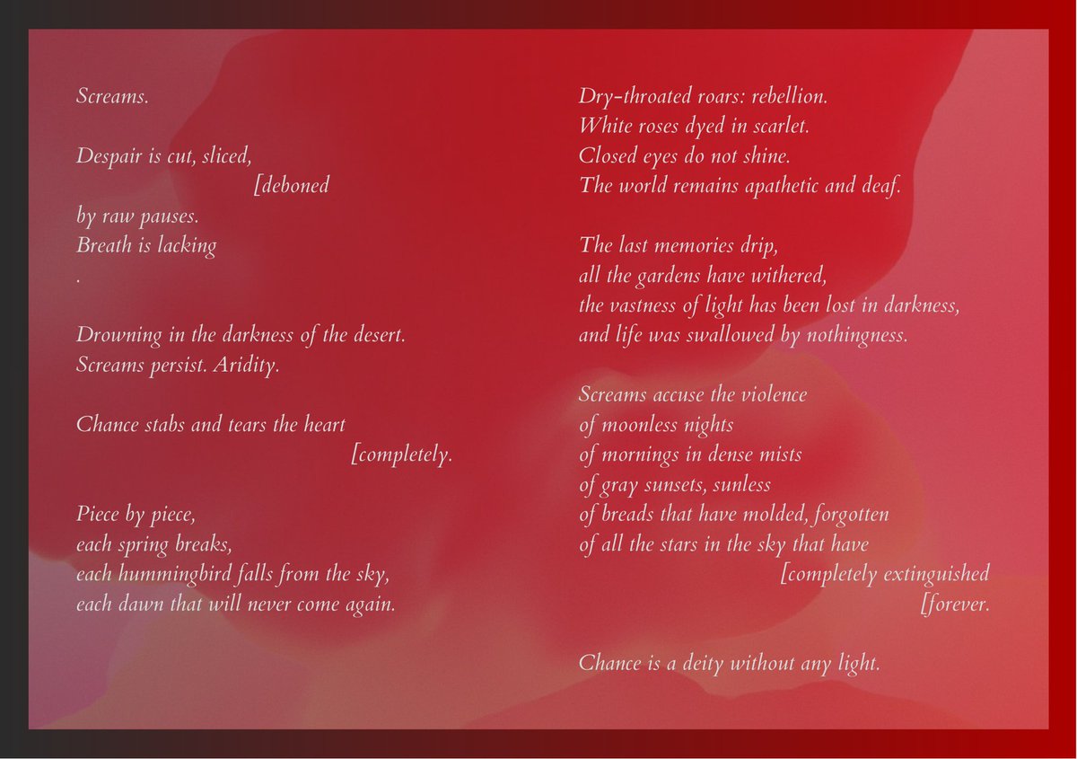 I have just become an on-chain poet.

"Screams"

objkt.com/tokens/KT1V29G…