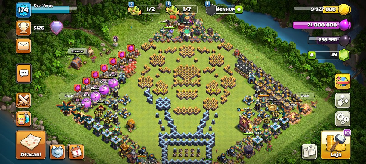 DaviVeras29's tweet photo. @ClashofClans #roastmyvillage https://t.co/ddHWgzc0Zf