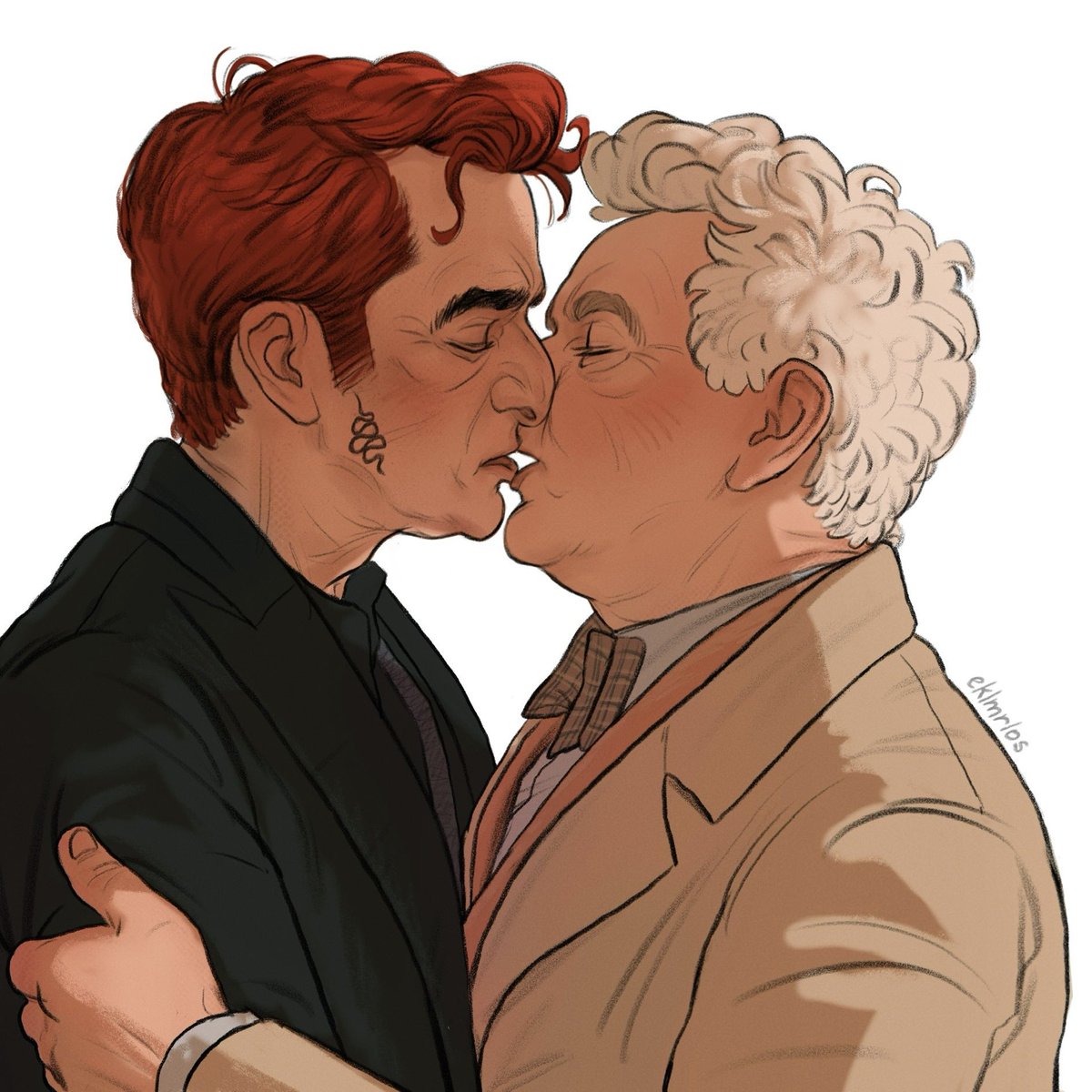 give me that gentle, slow, tender kiss!!

#goodomens