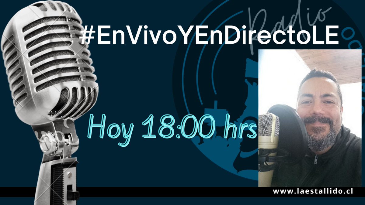 Hoy nos volvemos a encontrar, #EnVivoYEnDirecto en #LaEstallido

Desde las 18:00 en nuestra web y la app de Android.

Hablamos con los #Todoshancaido, adelantamos el encuentro con #FlorDeLoto y presentamos temas de <a href="/crisalidamusic/">CRISALIDA</a>