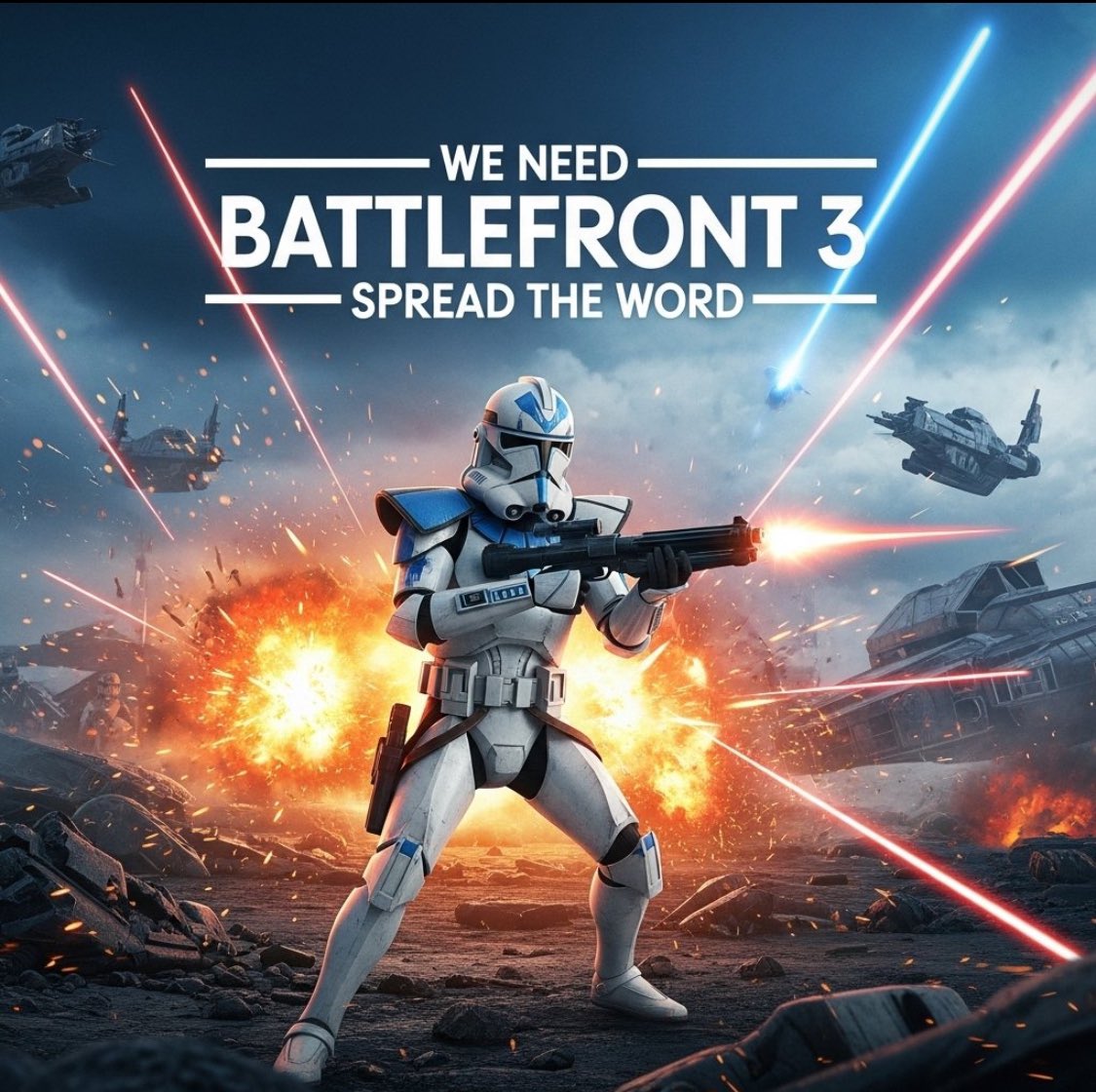 <a href="/AnthonySkordi/">Anthony Skordi</a> <a href="/ChristieGolden/">Christie Golden</a> <a href="/starwars/">Star Wars</a> <a href="/starwarstufff/">Star Wars Stuff</a> BATTLEFRONT 3 NEEDS YOU