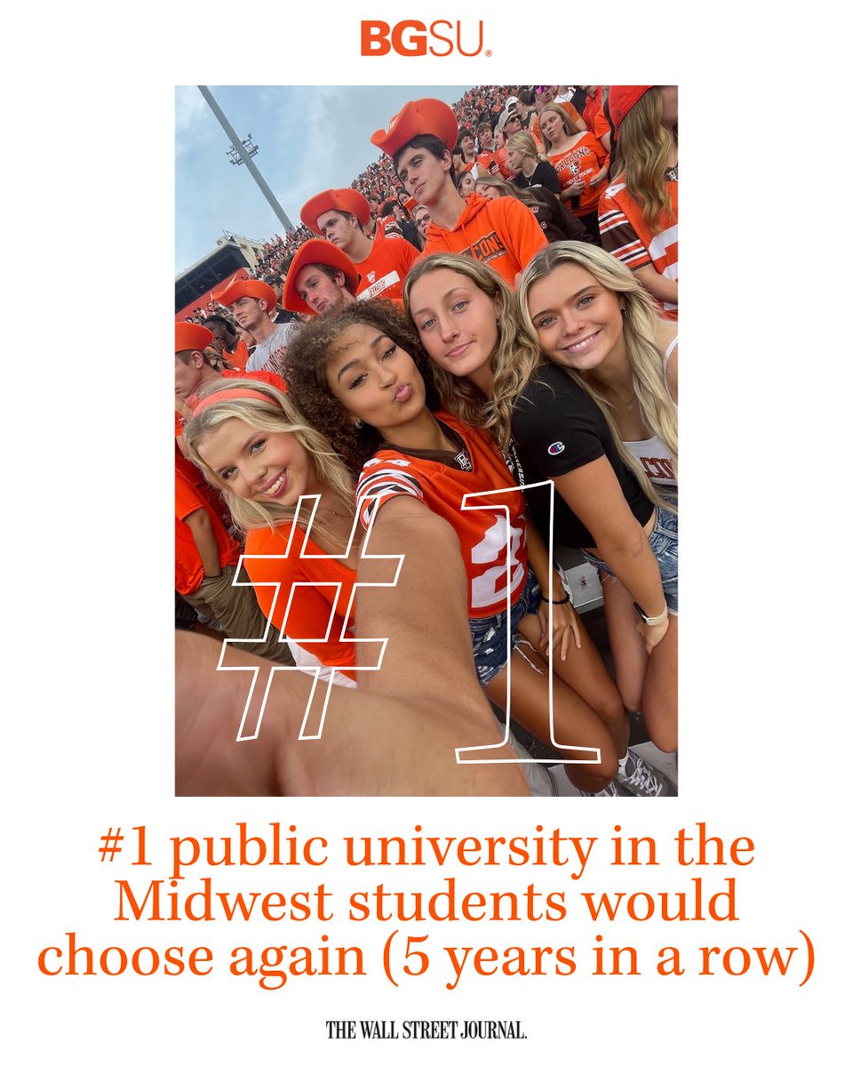 The best of the best, only at Bowling Green. 🟠