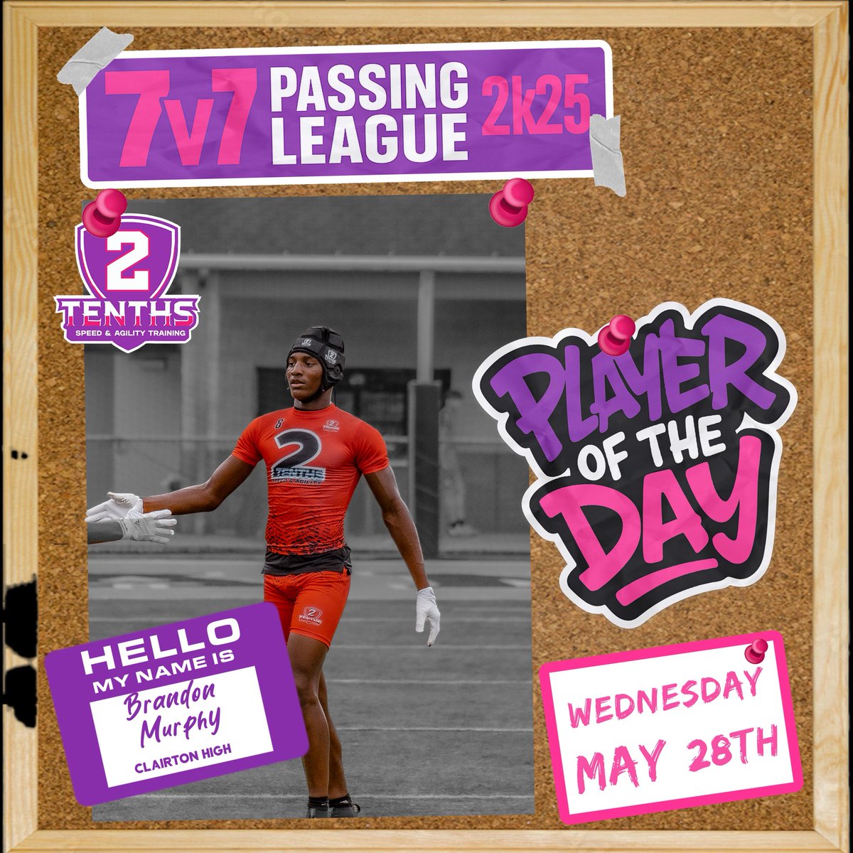2Tenths Speed & Agility (@210ths) on Twitter photo 2Tenths 7v7 Passing League Player of Day “Wednesday”“ <a href="/BrandonMurphy04/">Brandon Murphy</a>. <a href="/Clairtonschool/">Clairton School</a>. <a href="/ClairtonBears/">Clairton Football</a>. <a href="/7Twice/">Cøåċħ B¥røn’s $0.02</a>. <a href="/Alonzo_Mitchell/">A.Mitch</a>. <a href="/WPIAL_Insider/">WPIAL Insider</a>. <a href="/PA_TodaySports/">PA Today</a>. <a href="/wpialsportsnews/">WPIAL Sportsmen</a>. <a href="/Cover3_ATH/">Cover Three Athletics</a> 2Tenths 7v7 Passing League Player of Day “Wednesday”“ <a href="/BrandonMurphy04/">Brandon Murphy</a>. <a href="/Clairtonschool/">Clairton School</a>. <a href="/ClairtonBears/">Clairton Football</a>. <a href="/7Twice/">Cøåċħ B¥røn’s $0.02</a>. <a href="/Alonzo_Mitchell/">A.Mitch</a>. <a href="/WPIAL_Insider/">WPIAL Insider</a>. <a href="/PA_TodaySports/">PA Today</a>. <a href="/wpialsportsnews/">WPIAL Sportsmen</a>. <a href="/Cover3_ATH/">Cover Three Athletics</a>