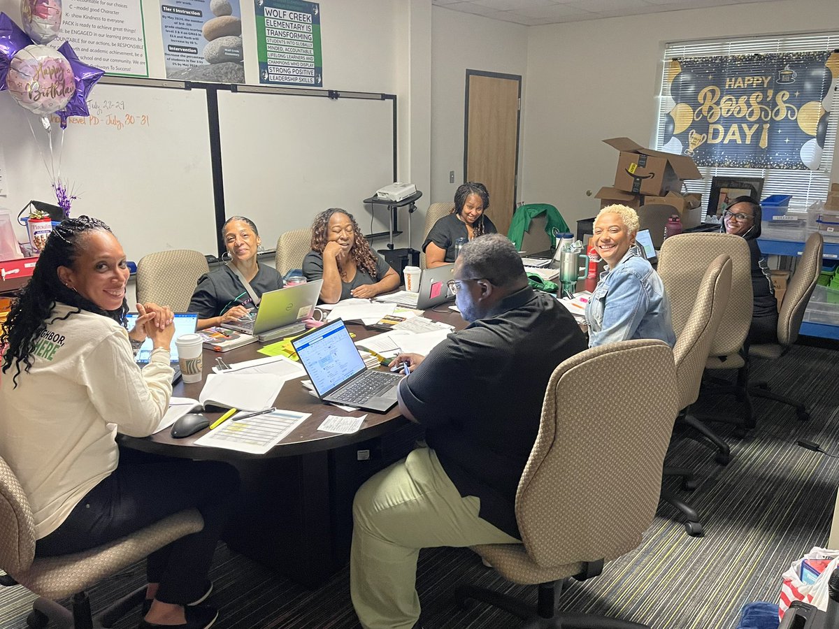 Nikia Hopkins-Sullivan Ed.S (@thehypeeducator) on Twitter photo It’s the beginning of summer break but <a href="/WolfCreekWolves/">Wolf Creek ES</a> leaders are already planning for next year! It’s the beginning of summer break but <a href="/WolfCreekWolves/">Wolf Creek ES</a> leaders are already planning for next year!