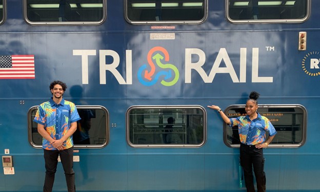 Tri-Rail (@tri_rail) on Twitter photo Tri-Rail’s ambassador program has come to a close. The Tri-Rail Rider Education Ambassador Program was made possible thanks to a grant from <a href="/MyFDOT_SEFL/">FDOT District 4</a>, to help educate passengers on Tri-Rail’s expanded service into MiamiCentral back in 2024. Tri-Rail’s ambassador program has come to a close. The Tri-Rail Rider Education Ambassador Program was made possible thanks to a grant from <a href="/MyFDOT_SEFL/">FDOT District 4</a>, to help educate passengers on Tri-Rail’s expanded service into MiamiCentral back in 2024.