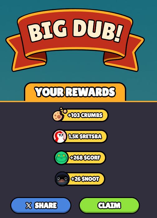 rebusa07's tweet image. Franky GO! is live on
@AbstractChain

I played 1 ticket at frankygo and survived 10 days, here is my reward I think it's quite exciting, let's try it frankygo.xyz/?ref=WOE8RQ8B
@frankythefrog