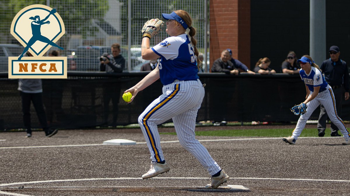 GACAthletics's tweet image. SAU&apos;S ROGERS GARNERS NFCA DII PITCHER OF THE YEAR HONOR - greatamericanconference.com/news/2025/5/30…