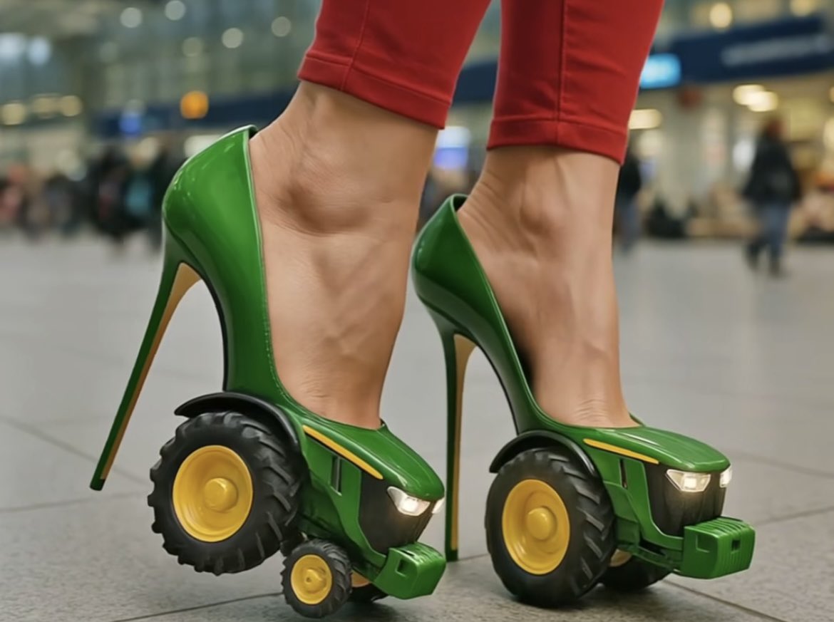 Cuando tu crush te dice que le encantan los tractores.