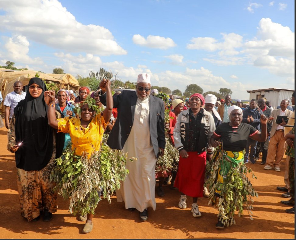 The <a href="/SenCommitteeKE/">Senate KE C'tees</a>  on Lands, chaired by Senator <a href="/Sen_Faki001/">Hon. Mohammed Faki Mwinyihaji</a>  (Mombasa), visited Huruma IDPs Camp following a petition to the Senate by Nyandarua IDPs regarding delayed compensation and occupation of land parcels purchased for their resettlement between 2010 and 2013.