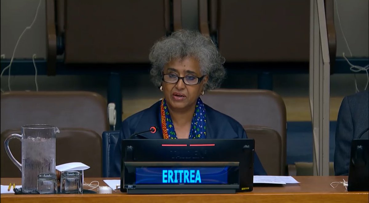 Eritrea_UN's tweet image. As @AmbStesfamariam affirmed on behalf of #Eritrea @UN, Africa is no longer a passive site of extraction—we are the architects of our future. We honor our past not to dwell in its shadow, but to build a more just tomorrow🇪🇷🌍#ADS2025 #AfricaRemembers #AfricaRises #AfricaReclaims
