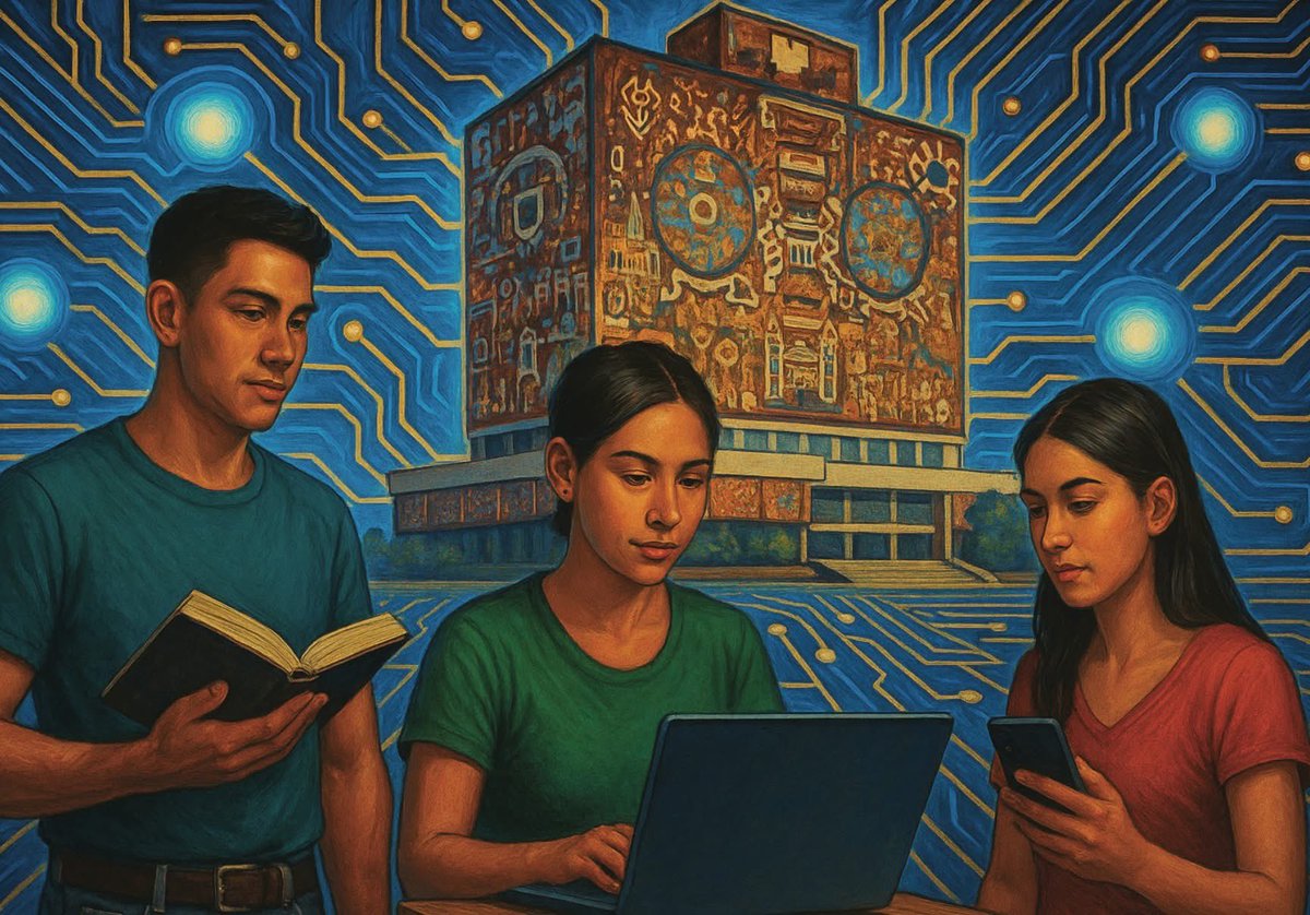 ¿Utilizas herramientas como Chat GPT o Midjourney en tus proyectos o clases?  
Te compartimos las recomendaciones para el uso educativo de la IA Generativa en la UNAM, elaboradas por el Grupo Académico de Inteligencia Artificial Generativa en Educación. 👇🏼