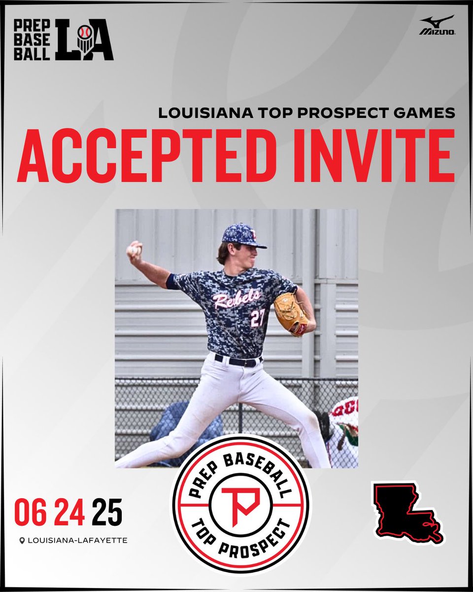 Prep Baseball Louisiana (@prepbaseballla) on Twitter photo #LATPG25: ๐๐ก๐ฉ๐๐ง๐ ๐๐๐๐๐ฃ๐ง๐๐ ๐๏ธ
โ27 Isaac Boudreaux (Teurlings Catholic HS) is headed to the ๐๐จ๐ฉ ๐๐ซ๐จ๐ฌ๐ฉ๐๐๐ญ ๐๐๐ฆ๐๐ฌ at <a href="/RaginCajunsBSB/">Louisiana Raginโ Cajunsยฎ Baseball</a>.
Boudreaux is one of the top right-handers in the stateโs 2027 class.
Check out the full roster and more below ๐ #LATPG25: ๐๐ก๐ฉ๐๐ง๐ ๐๐๐๐๐ฃ๐ง๐๐ ๐๏ธ
โ27 Isaac Boudreaux (Teurlings Catholic HS) is headed to the ๐๐จ๐ฉ ๐๐ซ๐จ๐ฌ๐ฉ๐๐๐ญ ๐๐๐ฆ๐๐ฌ at <a href="/RaginCajunsBSB/">Louisiana Raginโ Cajunsยฎ Baseball</a>.
Boudreaux is one of the top right-handers in the stateโs 2027 class.
Check out the full roster and more below ๐