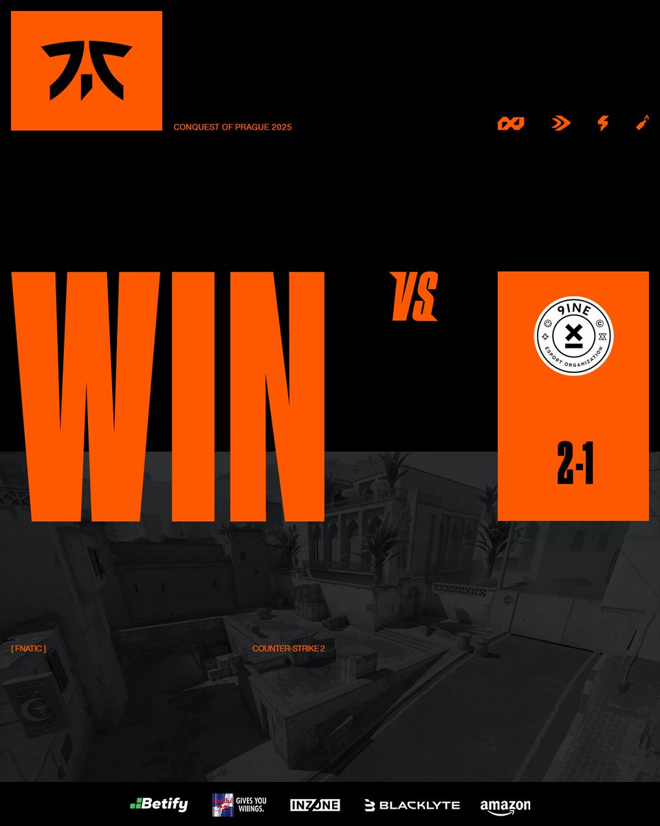 FNATIC CS tweet media