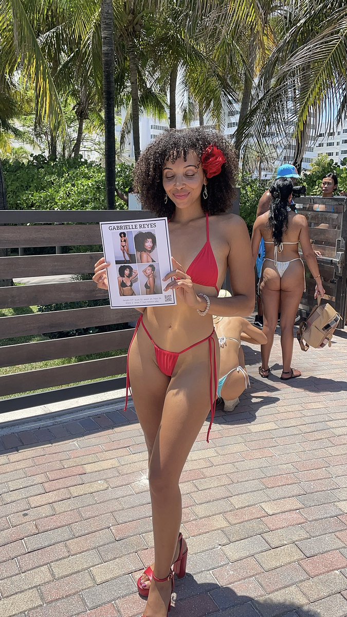 I would book my first Miami Swim Week and walk with the ONE sustainable fashion designer who is a fierce black woman. 🙏🏽