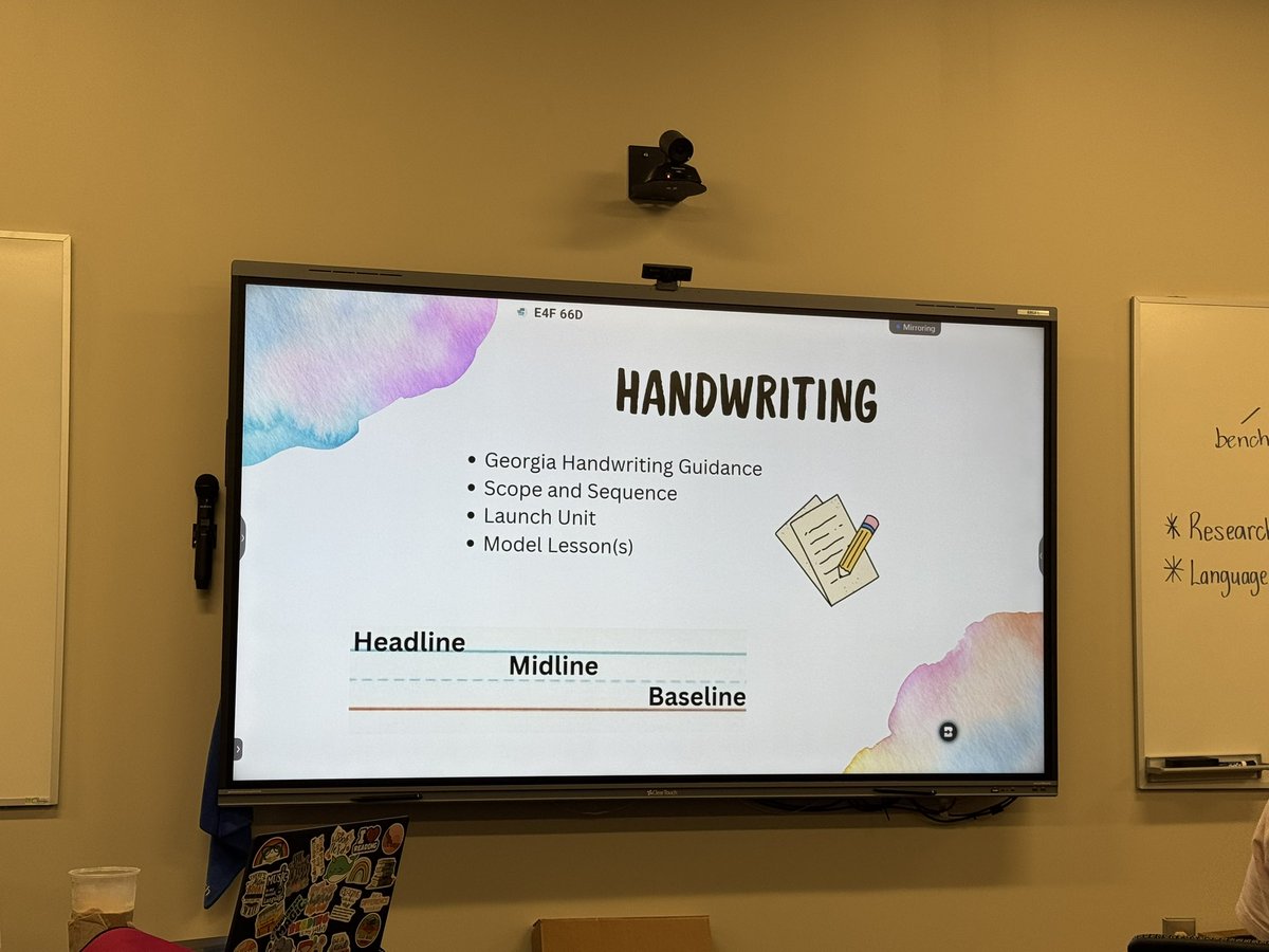 Over the past 2 days, I had the honor of collaborating with teachers from across the county. We closely examined our new standards &amp; reviewed our curriculum. We created cursive lessons &amp; much more! My brain feels a bit overwhelmed now, but it was such a rewarding experience!