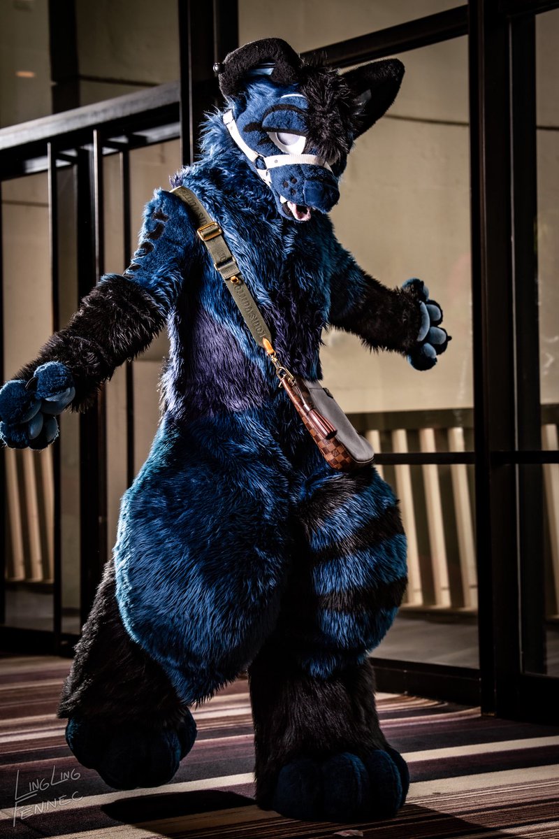 Oh my dog 💙 #FursuitFriday