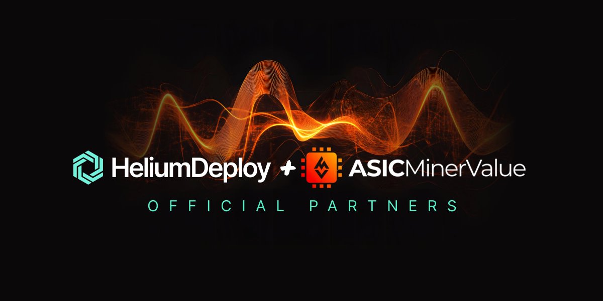 HeliumDeploy ☁️ (@heliumdeploy) on Twitter photo It's official, HeliumDeploy is now a trusted vendor on <a href="/ASICMinerValue/">ASIC Miner Value</a> 🤝
We're your one-stop shop for DePIN and ASICS
heliumdeploy.com/collections/AS… It's official, HeliumDeploy is now a trusted vendor on <a href="/ASICMinerValue/">ASIC Miner Value</a> 🤝
We're your one-stop shop for DePIN and ASICS
heliumdeploy.com/collections/AS…