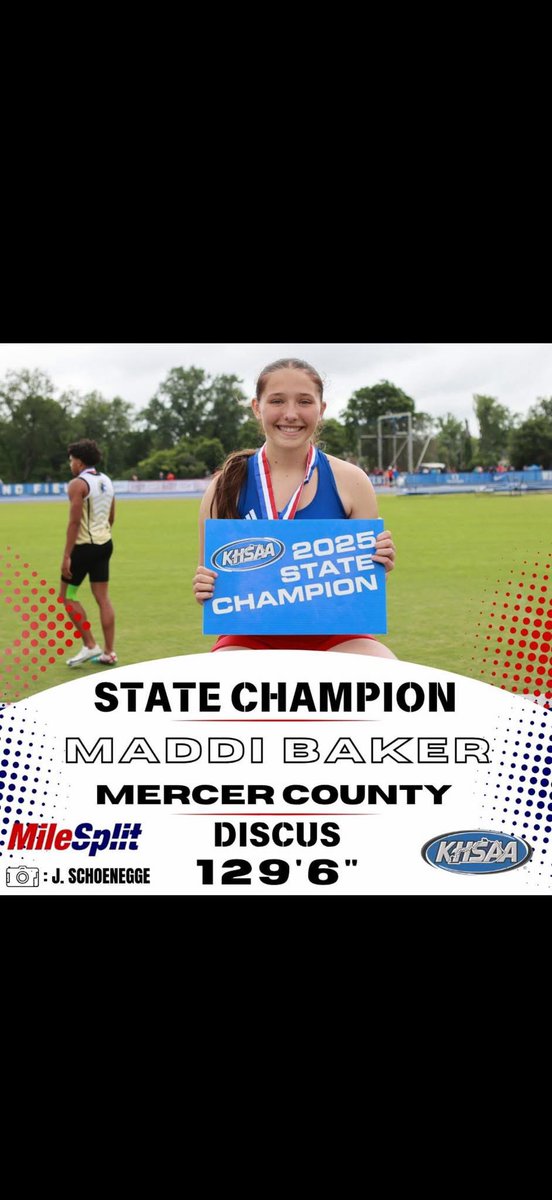 Maddi Baker… State Champion!💪🏻🏆