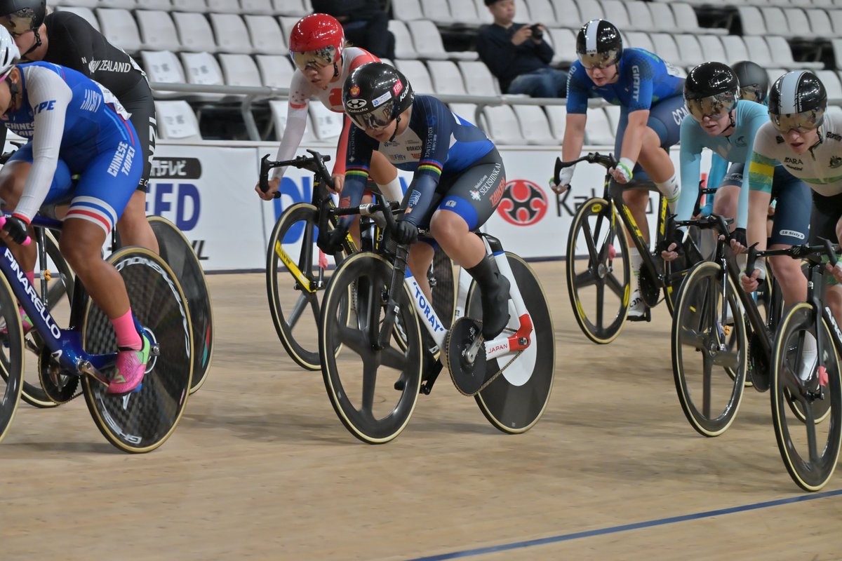 JCF_event's tweet photo. 2025 JAPAN TRACK CUPⅠ 
Day2 
女子エリート オムニアム
1位 梶原悠未（TEAM Yumi）　134 
2位 HUANG Ting Ying（チャイニーズタイペイ）　119 
3位 DONNELLY Samantha（ニュージーランド）　116  
#JAPANTRACKCUP https://t.co/cQSZkVTgBy