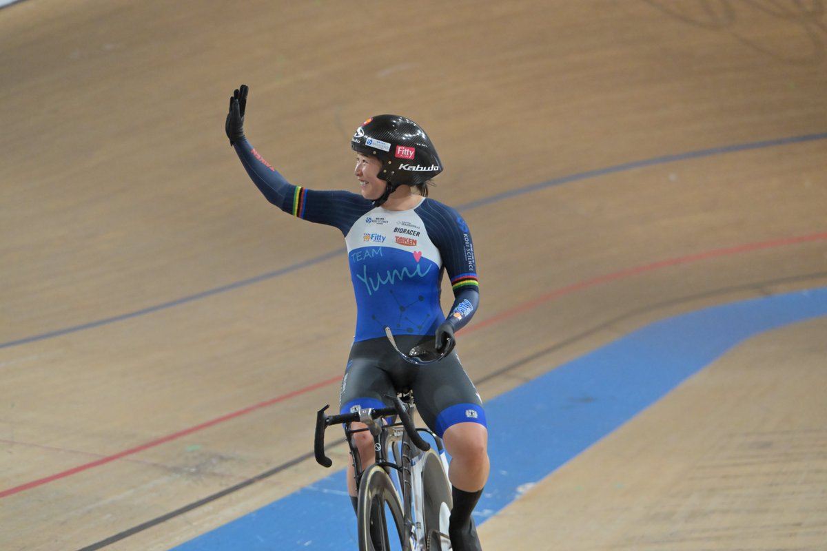 JCF_event's tweet photo. 2025 JAPAN TRACK CUPⅠ 
Day2 
女子エリート オムニアム
1位 梶原悠未（TEAM Yumi）　134 
2位 HUANG Ting Ying（チャイニーズタイペイ）　119 
3位 DONNELLY Samantha（ニュージーランド）　116  
#JAPANTRACKCUP https://t.co/cQSZkVTgBy