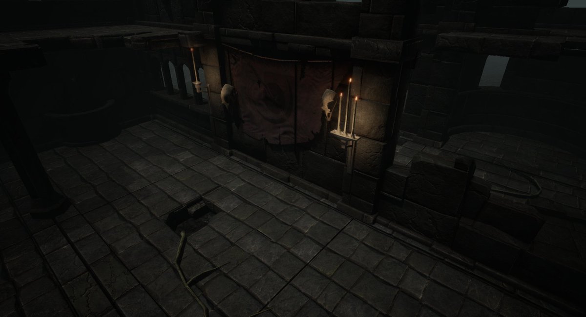 RekeshGaal's tweet image. Progress on the underground temple environment. ⛏️

Finished asset creation and temple design this week. Facilitating the final build with this pre-assembled scene! ✨

#DarkFantasy #IndieGame #horrorgame #indiedev #devlog #screenshotsaturday #ゲーム制作 #solodev #gamedev #jogos