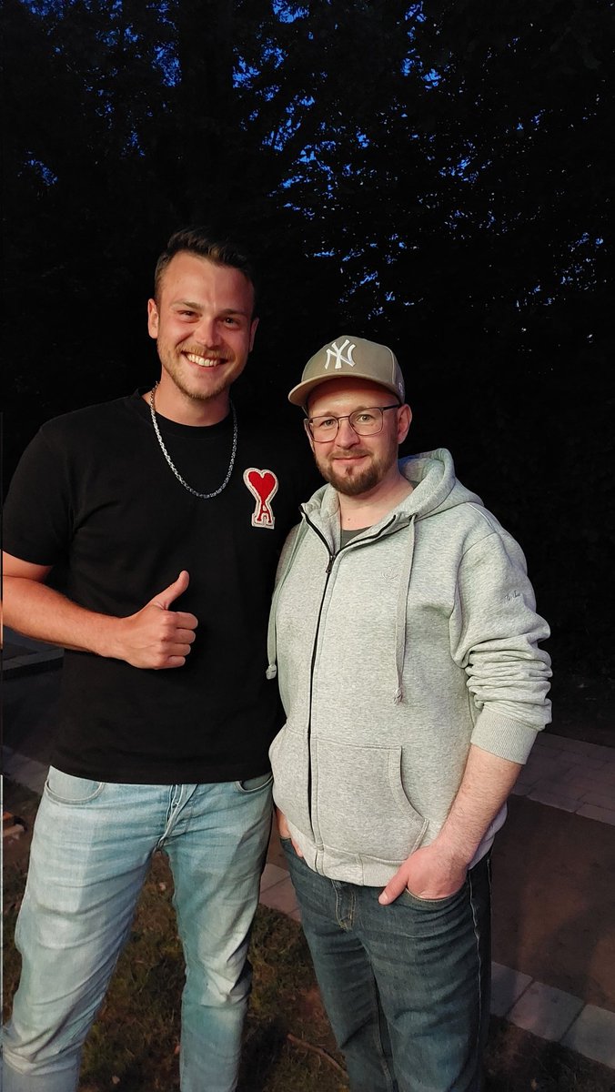 Hab mich gefreut, den Kollegen Marcel Thorwesten von "Köln 50667" zu treffen! 😊